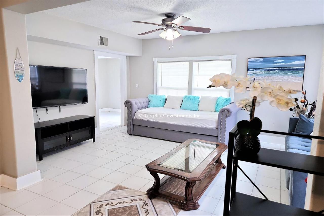 Casaazul-2605A-Couples Retreat By Beach & Pleasure Pier 1 Block Away- 2Bed 2Bath- 7 Minutes To Cruise Terminal Galveston Extérieur photo
